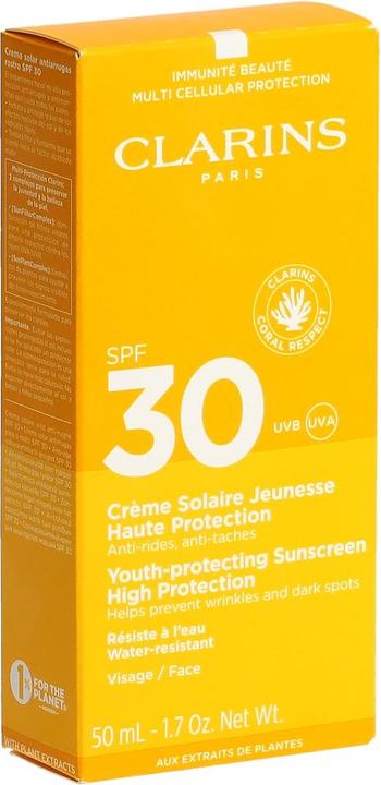Produktbild Clarins Suncare Face Cream SPF 30 (Sonnencreme Gesicht, SPF 30, 50 ml, 73 g)