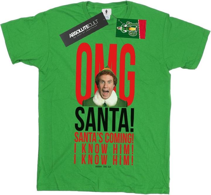 Image du produit Elf - T-shirt OMG SANTA KNOW HIM - Garçon (140, 146)