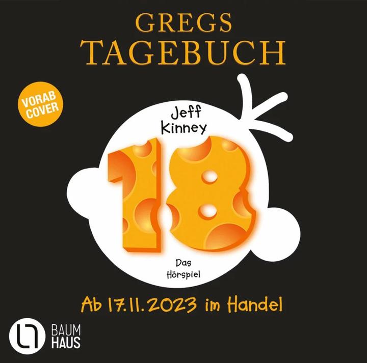 Actual product image Greg's Diary Volume 18 (Jeff Kinney., German)