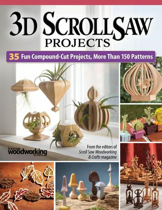 Immagine prodotto 3d Scroll Saw Projects (Inglese, Diana L. Thompson, Al Baggetta, Sue Mey, Fred e Julie Byrne, David Van Ess, 2025)