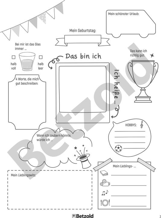 Produktbild Betzold Lerntagebuch
