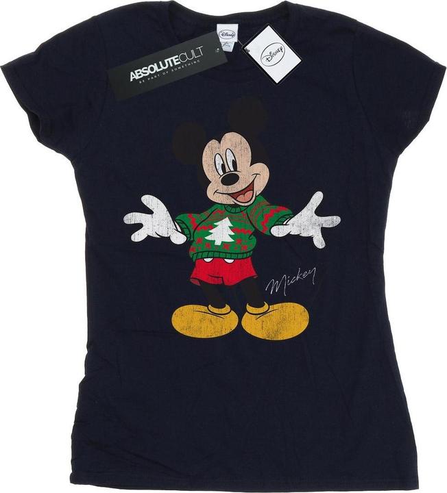 Image du produit Disney - T-shirt MICKEY MOUSE CHRISTMAS JUMPER - Femme (XL)