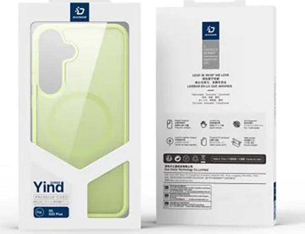 Image du produit Samsung Galaxy S25 Plus - Ducis Yind Series mit Magsafe in Limettengrün (Samsung Galaxy S25+)