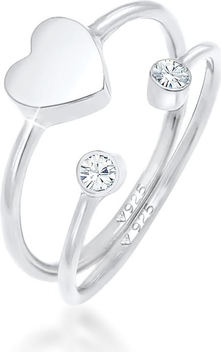 Actual product image Elli Set heart (52, 925 Silver)