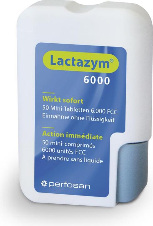 Produktbild Lactazym 6000 Mini (50 Stück, Tabletten, 30 g)