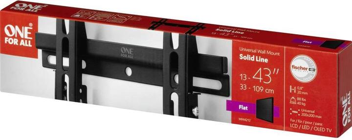 Produktbild One for All Solid WM4212 (Wand, 43", 40 kg)