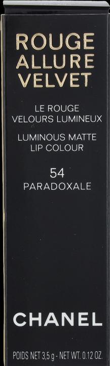 Produktbild Chanel Rouge Allure Velv Lumin Matte Lip No 54 (54)