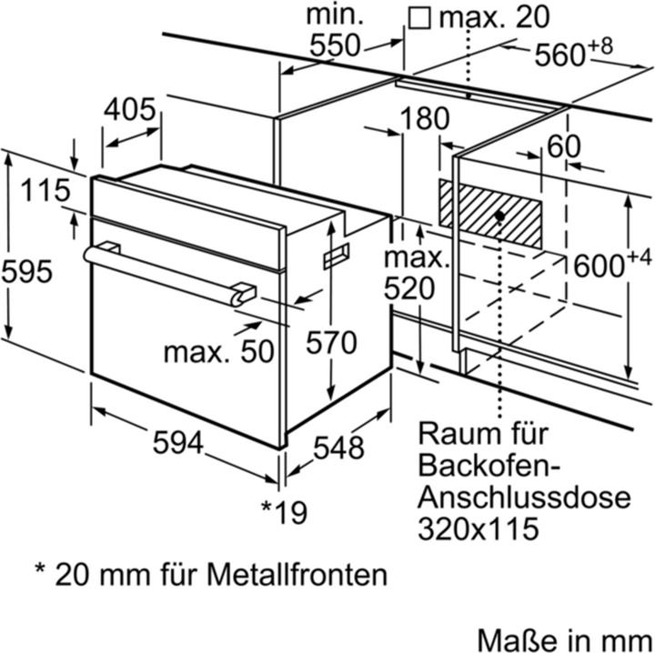 Actual product image Bosch Hausgeräte HBF133BR0