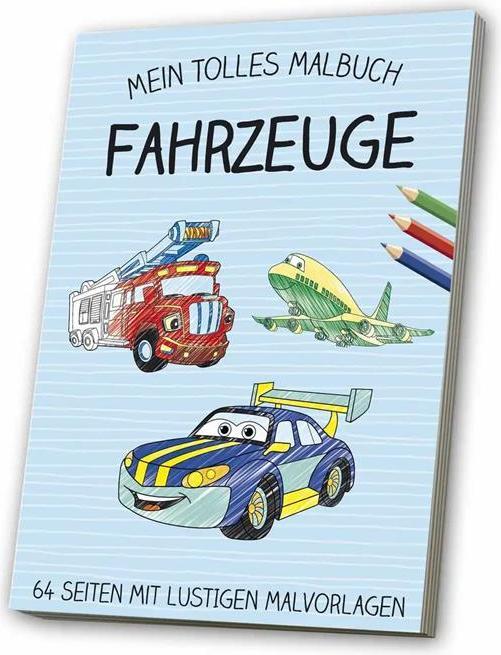 Immagine prodotto Magni Libro da colorare veicoli & vigili del fuoco, polizia
