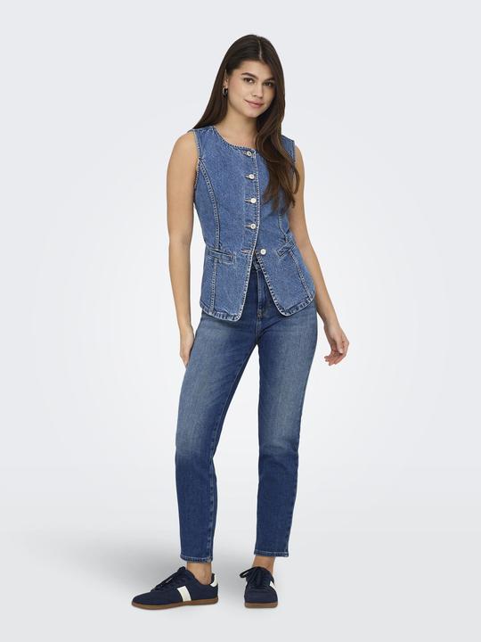 Produktbild Only ONLEMILY Hohe Taille Gerade geschnitten Jeans Straight-Fit jeans (25)