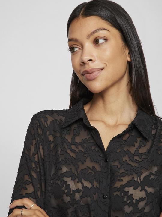 Produktbild Vila Regular Fit – Spitzen Hemd (38)