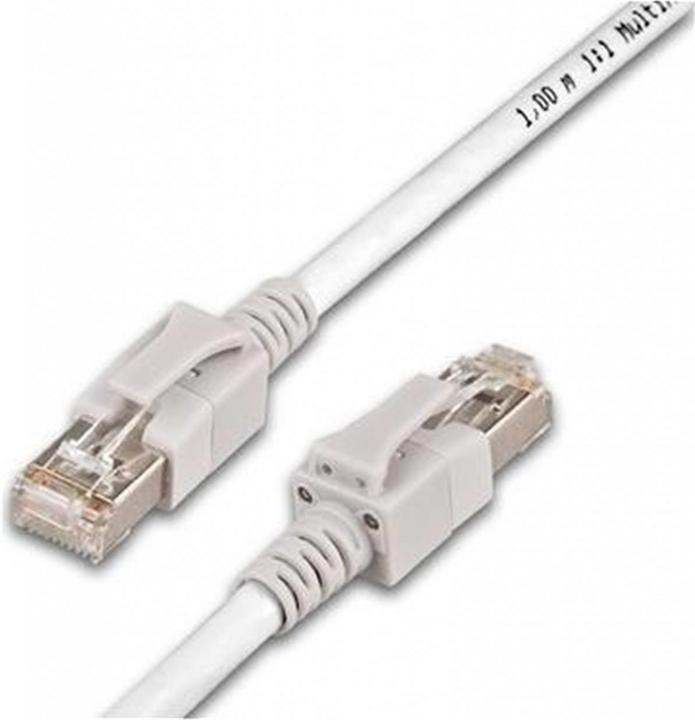 Wirewin Cat.6A LED patch cable 3m white (S/FTP, CAT6a, 3 m)