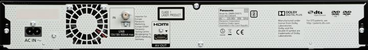 Actual product image Panasonic DMR-EX97SEGK (500 GB, DVD players, DVD Recorder)
