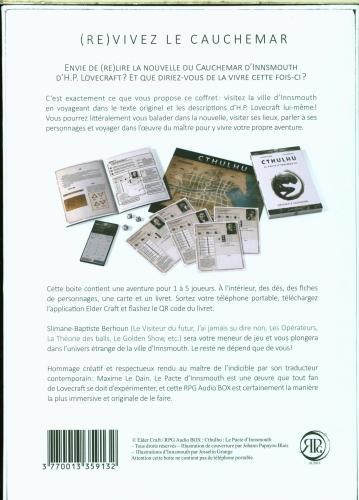 Produktbild Elder-Craft RPG Audio Box - Cthulhu : Le Pacte d'Innsmouth (Französisch)