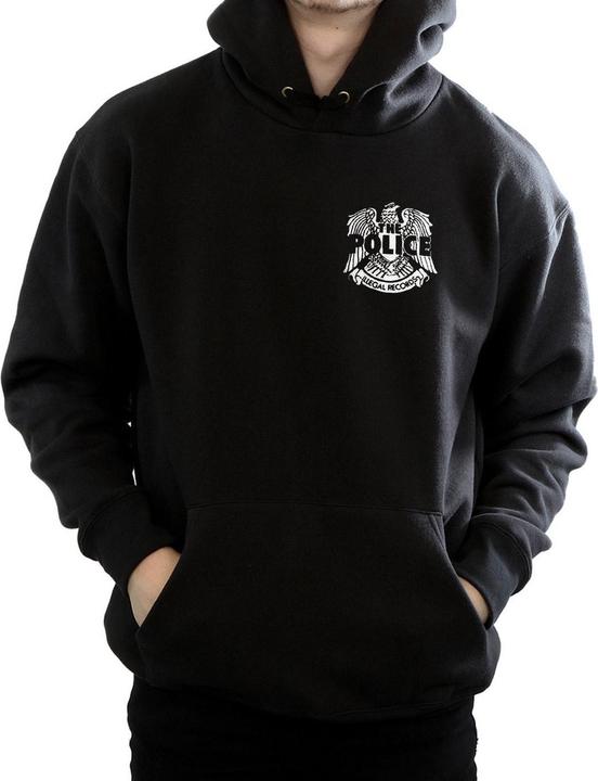 Image du produit The Police - Sweat à capuche ILLEGAL RECORDS EAGLE CHEST - Homme (M)