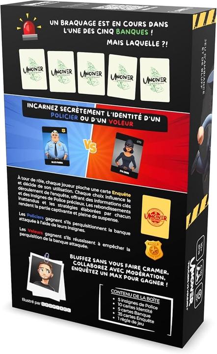 Image du produit Gamestud Uncover Policier vs Voleurs