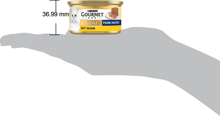 Produktbild Gourmet Gold Mousse Huhn Dose 85 g (Adult, 1 Stk., 85 g)