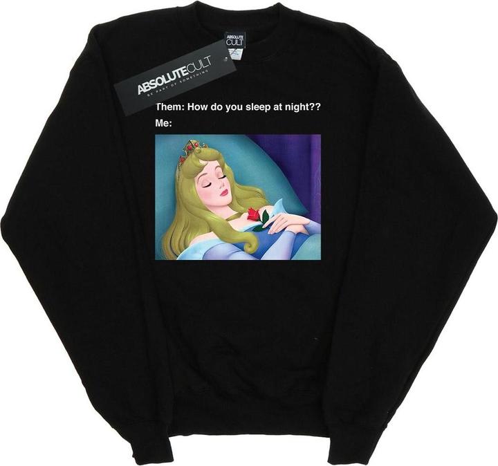 Disney Sleeping Beauty Meme Sweatshirt (XL)