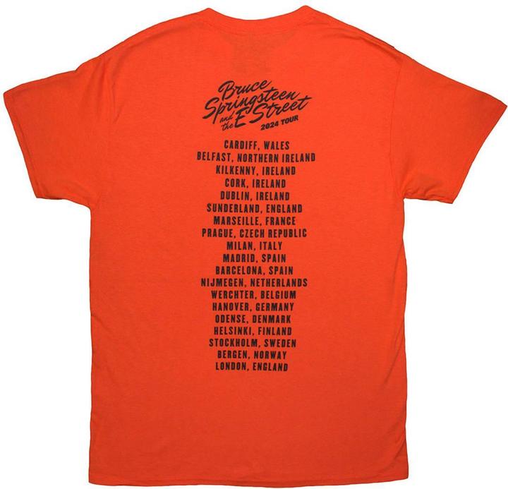 Produktbild Bruce Springsteen Tour '24 River Font TShirt (M)