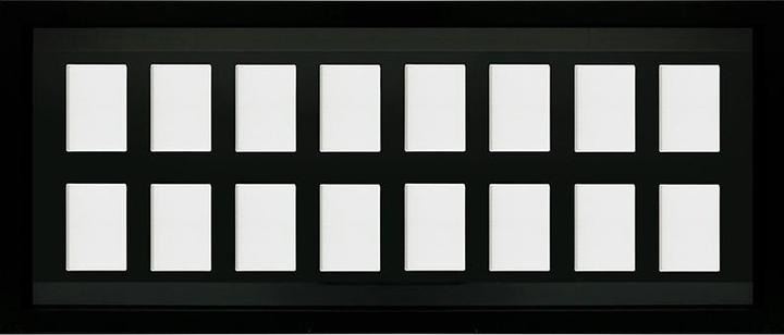 Produktbild GB Eye GBEYE - Trading Card Collector Frame 16 Position Black 30.5x76cm X2