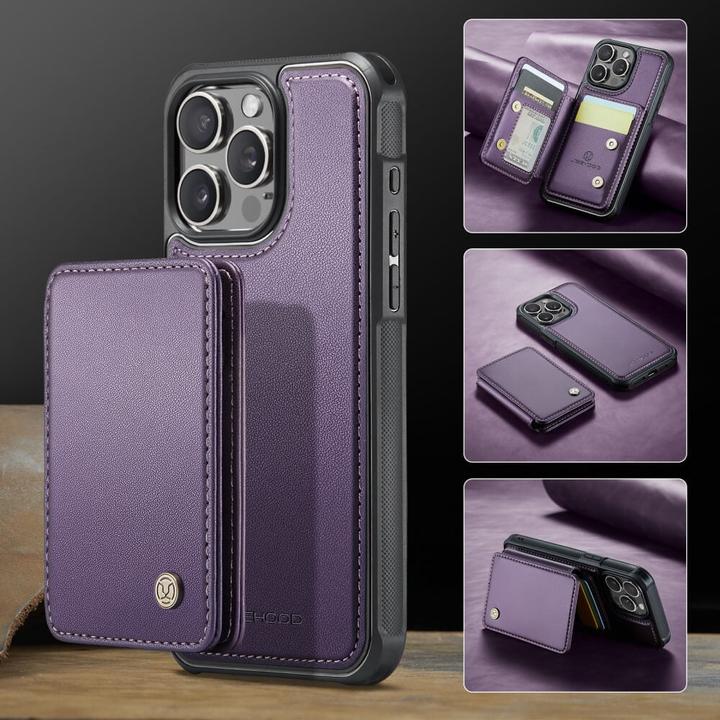 Produktbild Cover-Discount iPhone 16 Pro - 2-in-1 Backcover mit Kreditkarten-Etui (Apple iPhone 16 Pro)