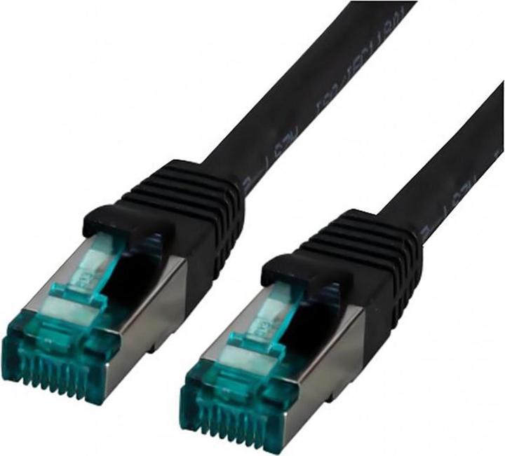 Produktbild M-Cab Mcab CAT6A S/FTP RJ45 LSZH 2.00M BK 10GBPS CU SHIELDED (SF/UTP, CAT6a, 2 m)