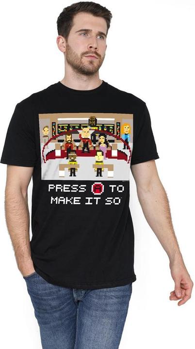 Actual product image Mens Make It So Pixel T-Shirt (3XL)