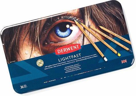 Immagine prodotto Derwent Matite colorate Lightfast, 4 mm, multicolore, 36 pezzi (Multicolore, 36 x)