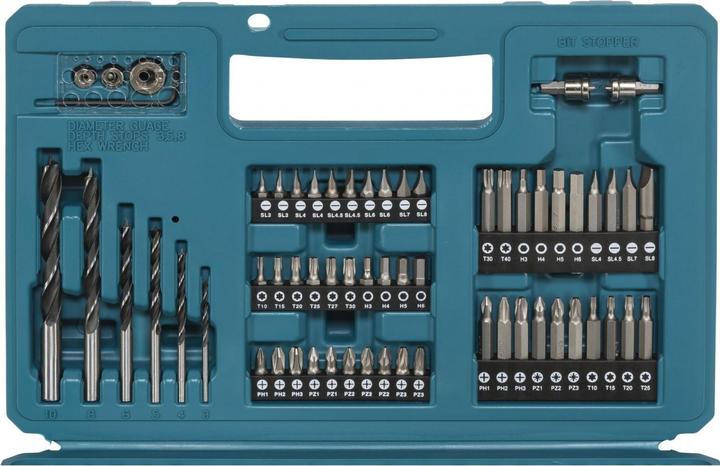 Actual product image Makita Bit Drill Set (1, 1.5, 2, 2.5, 3, 3.5, 4, 4.5, 5, 5.5, 6, 6.5, 7 mm)