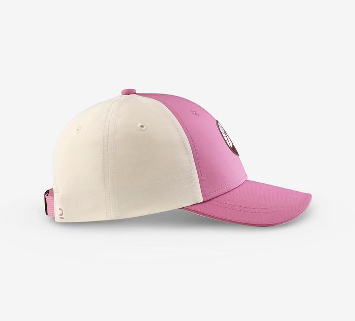 Produktbild Quechua Schirmmütze MH100 Kinder Grösse 122–170 rosa/beige