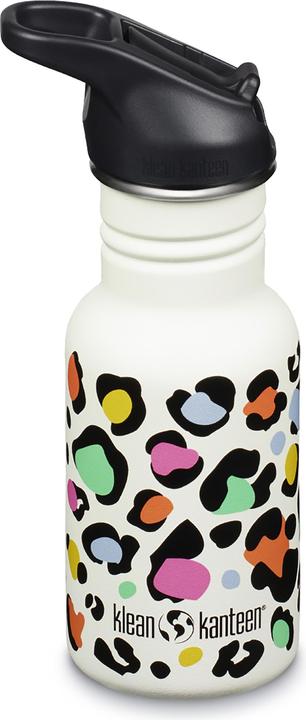 Actual product image Kleankanteen KK Kid Classic 355ml Flip, leopard print (0.36 l)