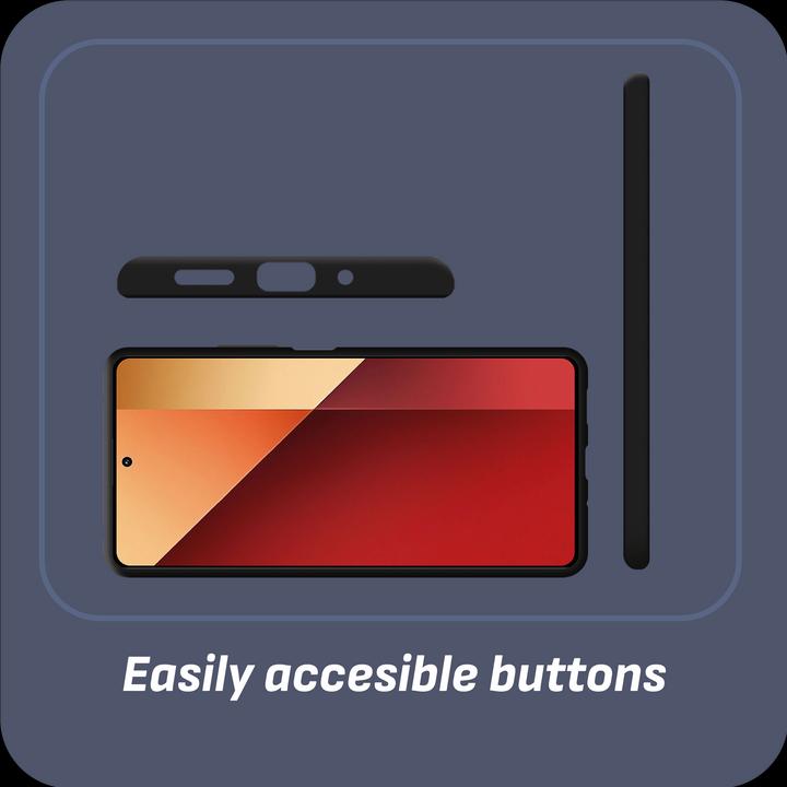 Actual product image Cazy Soft TPU protective cover (Xiaomi Redmi Note 13 Pro 4G)