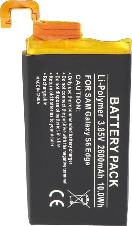 Actual product image Samsung Galaxy S6 Edge Battery EB-BG925ABE