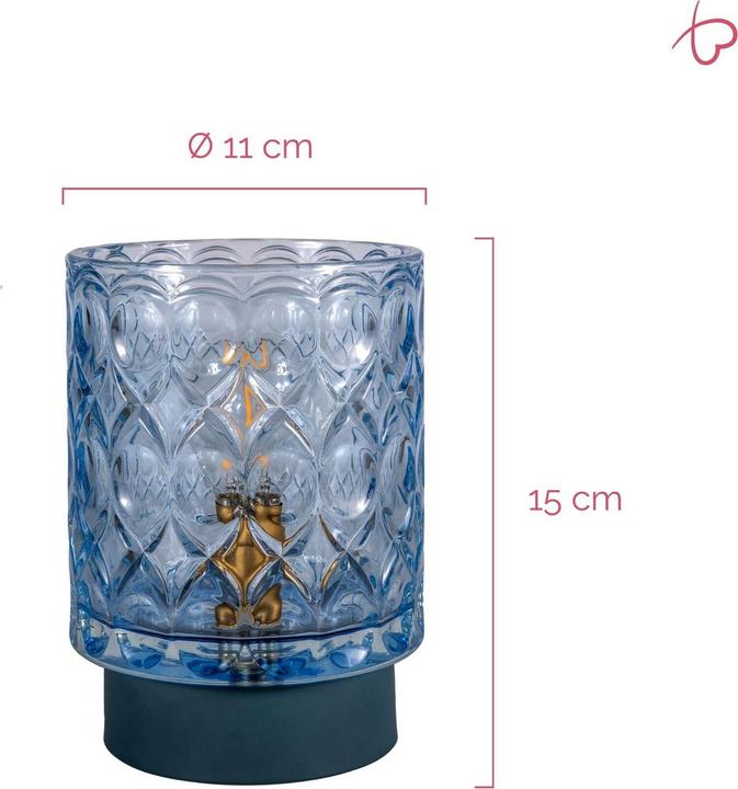 Produktbild Pauleen Mobile Tischleuchte Chic Glamour (25 lm, E14)