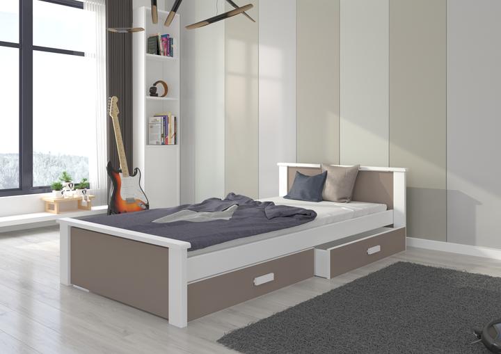 Produktbild ADRK Furniture Bett mit Matratze ALDEX 200x90 (200 x 90 cm)