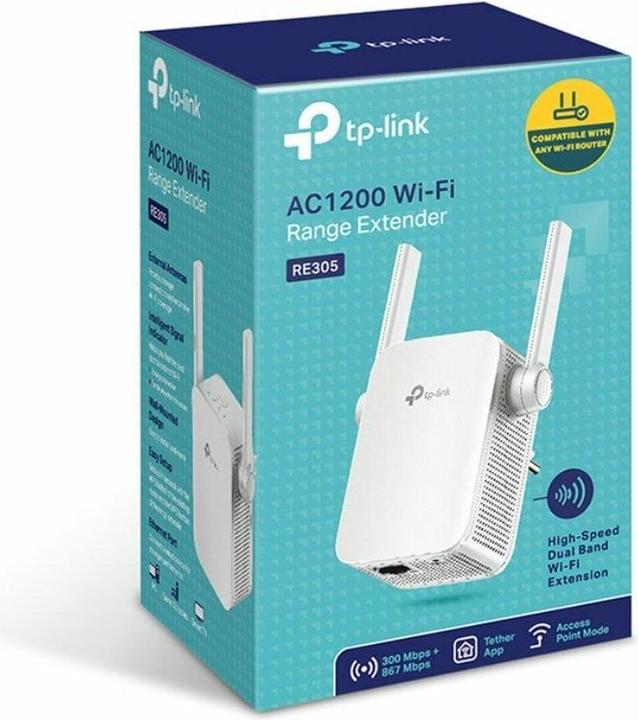 Image du produit TP-Link Tl-Re305 (867 Mbit/s, 300 Mbit/s)