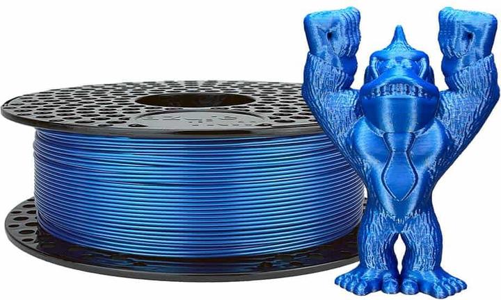 Image du produit AzureFilm Filament PET-G PEARL, 1.75mm, 1kg, bleu (PETG, 1.75 mm, 1000 g, Bleu)