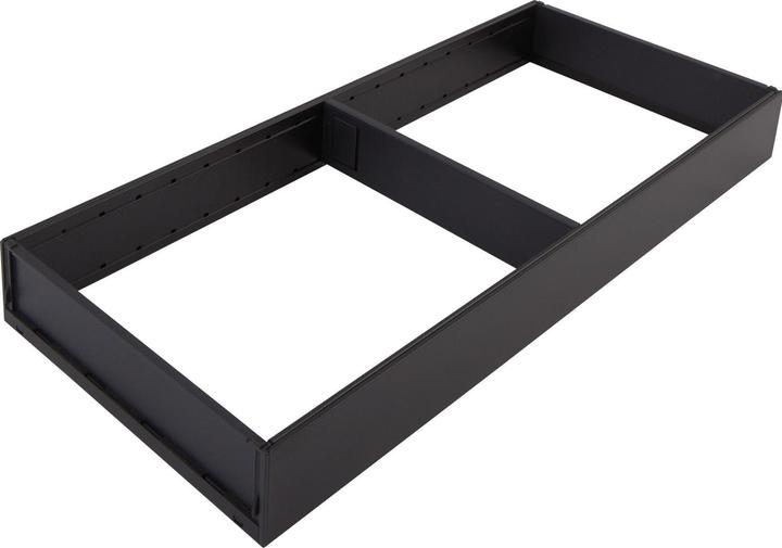 Produktbild Blum Ambia-Line Schubkastenrahmen breit - 422x200x50mm, Stahl carbonschwarz matt