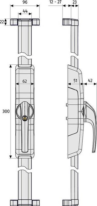 Produktbild Abus HomeTec Pro FSA3550 S kd.