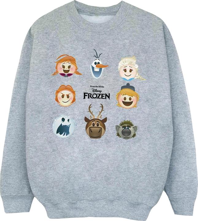 Immagine prodotto Disney Frozen Heads Felpa Ragazzi (152, 158)