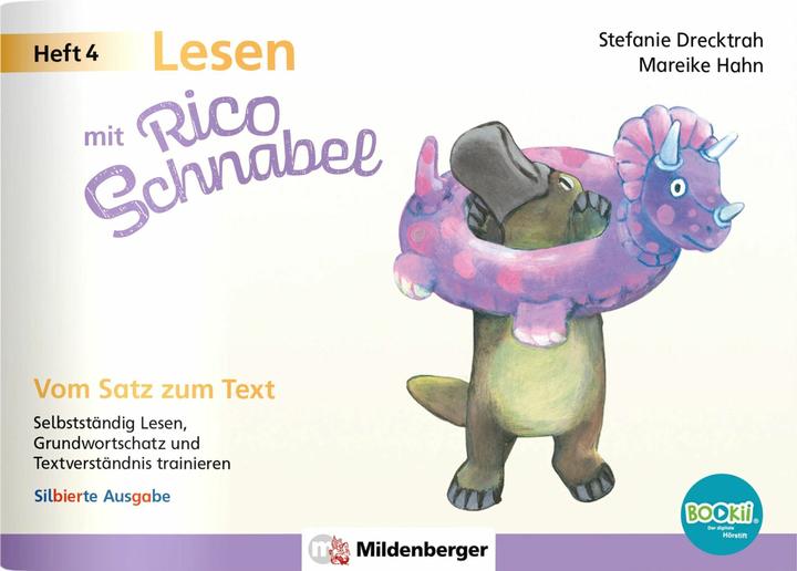 Immagine prodotto Drecktrah:Lesen mit Rico Schnabel, Heft (Tedesco, Mareike Hahn, Stefanie Drecktrah, 2024)