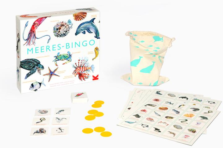 Image du produit 441197 - Meeres-Bingo - Jeu de société, 2-7 joueurs, 6+ ans (édition DE) (Allemand)