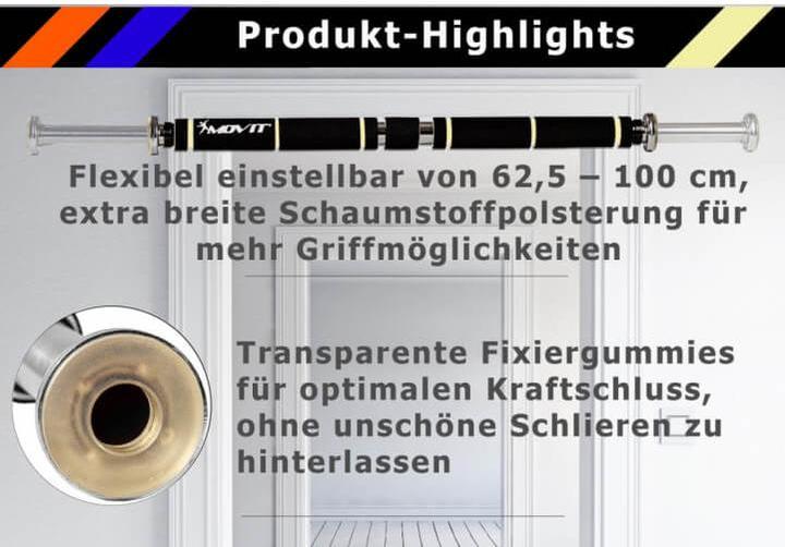 Actual product image Movit Klimmzugstange