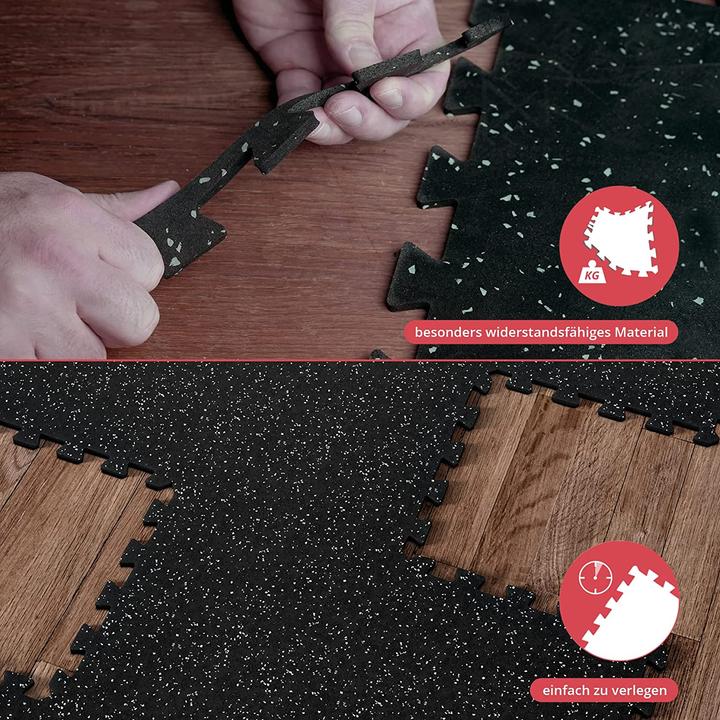 Image du produit BeMaxx Tapis puzzle, 9x 30x30cm (0.60 cm)