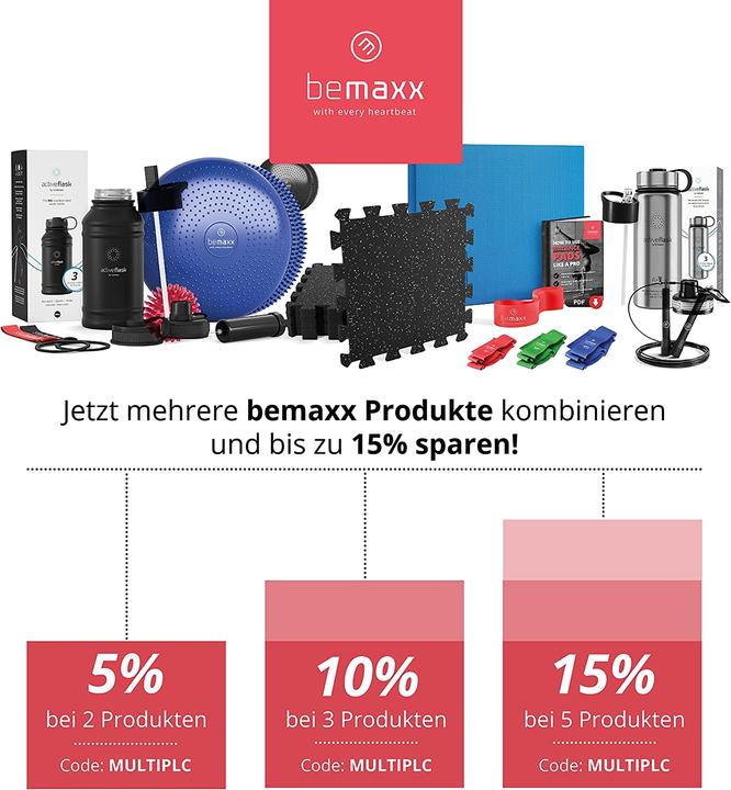 Image du produit BeMaxx Tapis puzzle, 9x 30x30cm (0.60 cm)