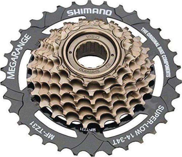 Actual product image Shimano MF-TZ500 screw sprocket 7-speed (7-speed, 14-34)