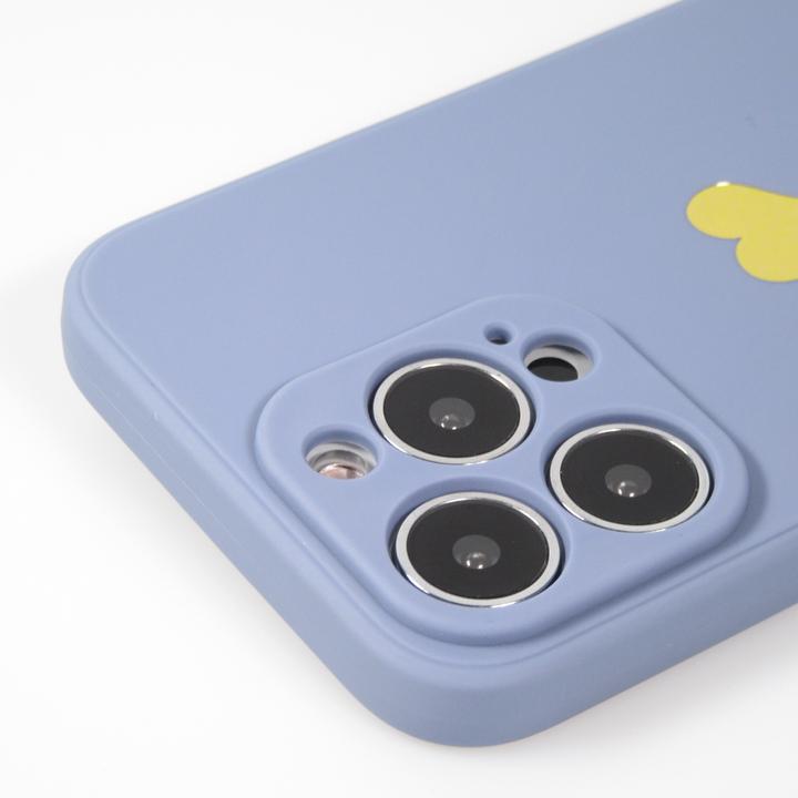 Image du produit PhoneLook Coque Silicone Mat Coeur doré (Apple iPhone 14 Pro)
