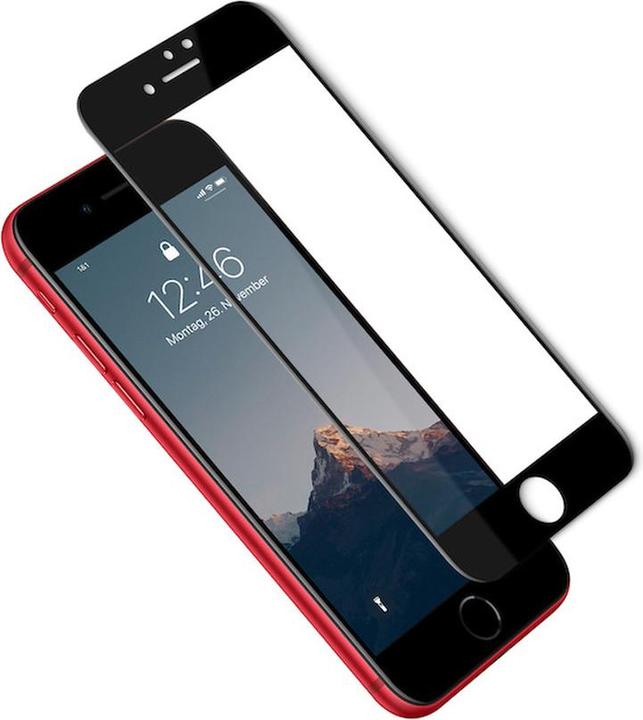 Immagine prodotto Woodcessories Premium Glass 3D (1 Pezzo/i, Apple iPhone SE (terza generazione), Apple iPhone SE (seconda generazione), Apple iPhone 6, Apple iPhone 8, Apple iPhone 7)