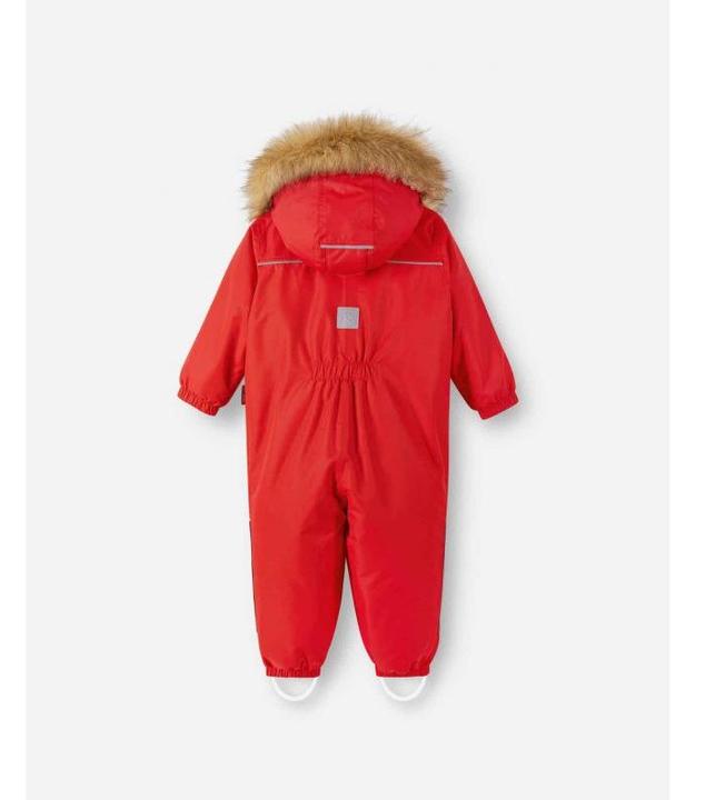 Actual product image Reima tec toddler snowsuit Gotland Tomato (92)