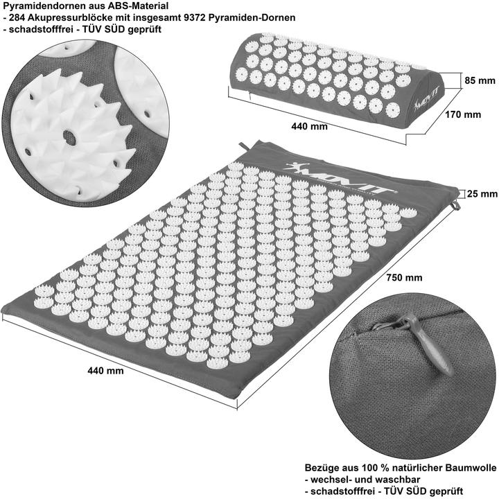 Produktbild Movit Akupressurmatte - 2191 (25 mm)